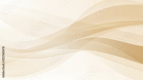 elegant light beige abstract slide background with a smooth gradient and muted modern colors