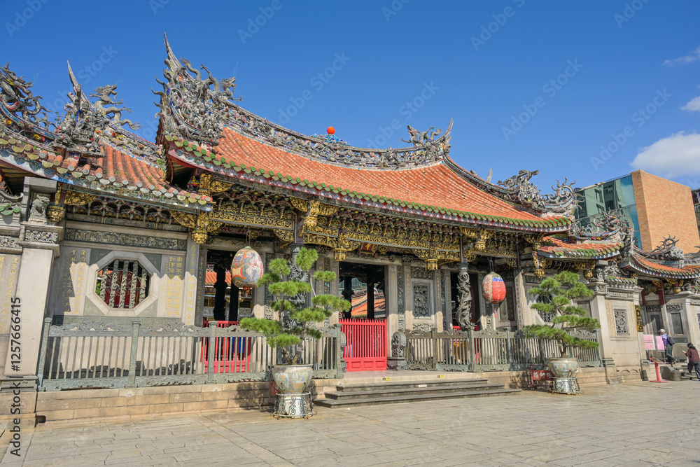 Mengjia Longshan-Tempel, Guangzhou Street, Taipeh, Taiwan Mengjia Longshan-Tempel, Guangzhou Street, Taipeh, Taiwan