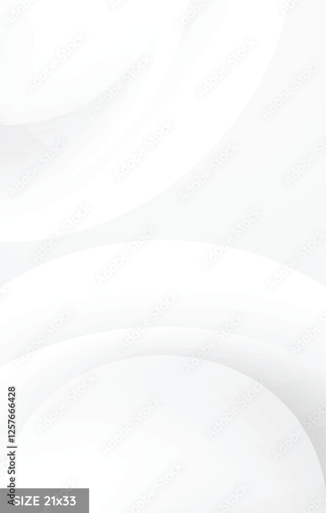 abstract white background with circular shapes
