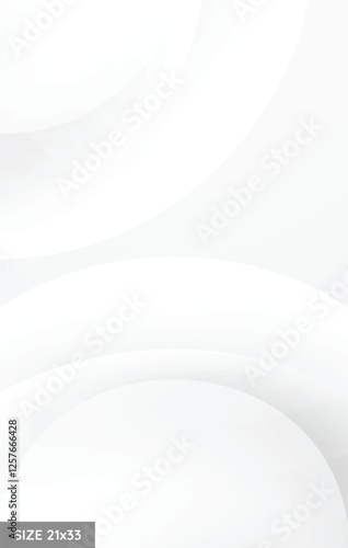 abstract white background with circular shapes