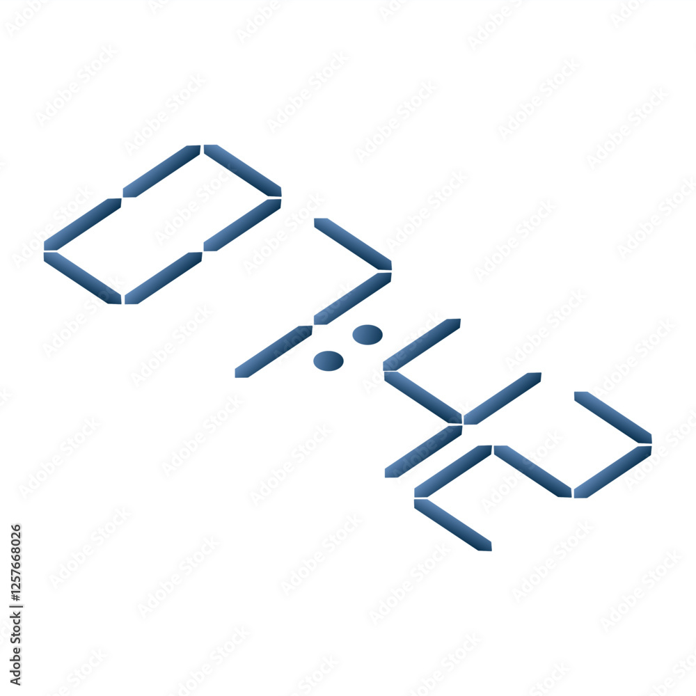 Technology-driven wrist accessory with a vibrant blue display 07:42 and countdown feature.
Technology-driven wrist accessory with a vibrant blue display 07:42 and countdown feature.