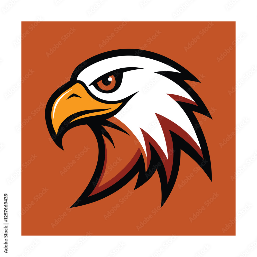 Obraz premium head of eagle