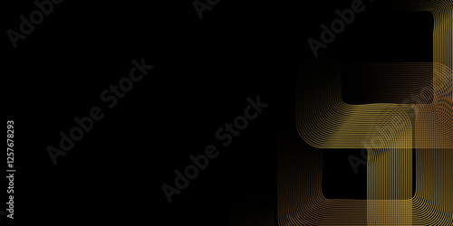 Abstract Luxury light overlap dimension background on metal pattern. golden glitters design. Modern vector design template. geometry shine and layer element vector for presentation design. vector. 