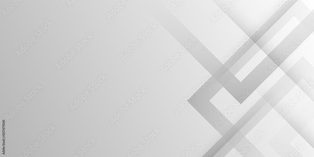 Obraz premium Abstract white and grey triangle overlay texture background. Dynamic shapes composition. creative geometric rectangle pattern texture. vector illustration Minimalist, trend. Vector illustration.