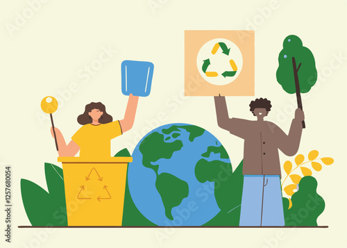 Earth Day Protest: Environmental Activists Rally for Change eco green nature    