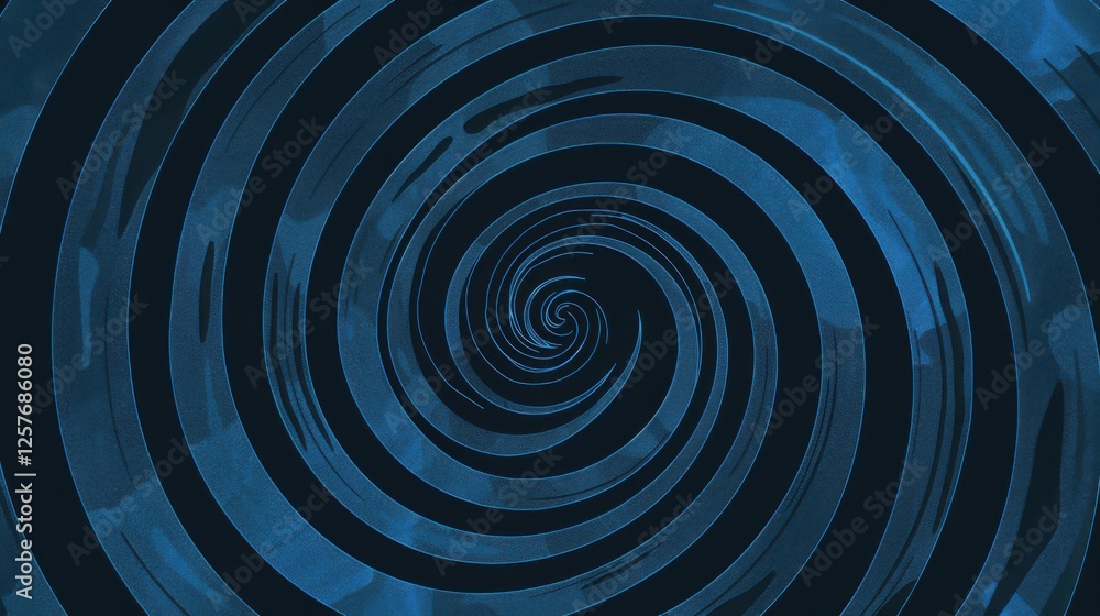 Blue Background with Spiral Pattern for Design, Featuring White Space in the Center for Text. Ideal for Banner Templates and Digital Projects. Abstract Minimalist Wallpaper. Blue Background with Spiral Pattern for Design, Featuring White Space in the Center for Text. Ideal for Banner Templates and Digital Projects. Abstract Minimalist Wallpaper.