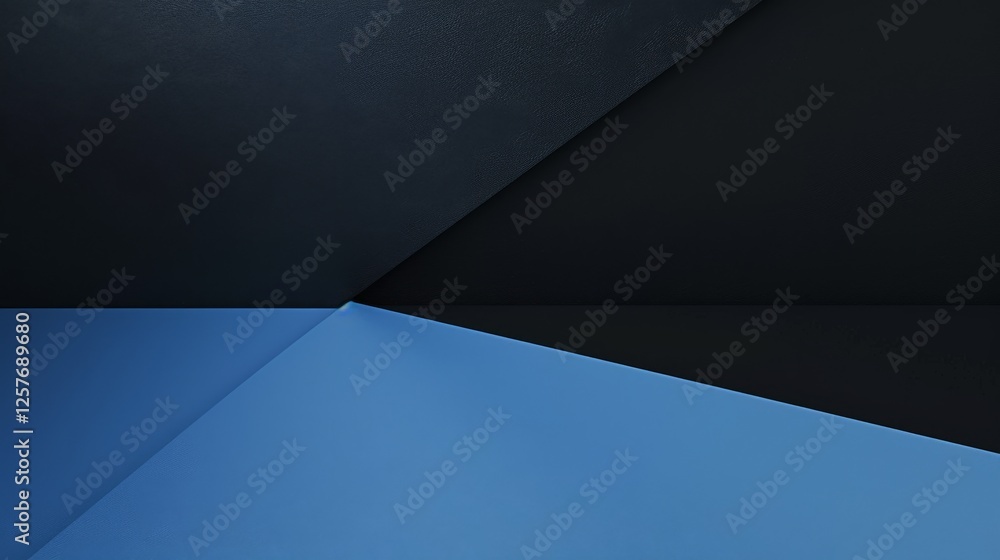 Contemporary blue background with minimalist composition for design and banner templates. Modern abstract wallpaper with geometric forms and a central white space for text. Contemporary blue background with minimalist composition for design and banner templates. Modern abstract wallpaper with geometric forms and a central white space for text.