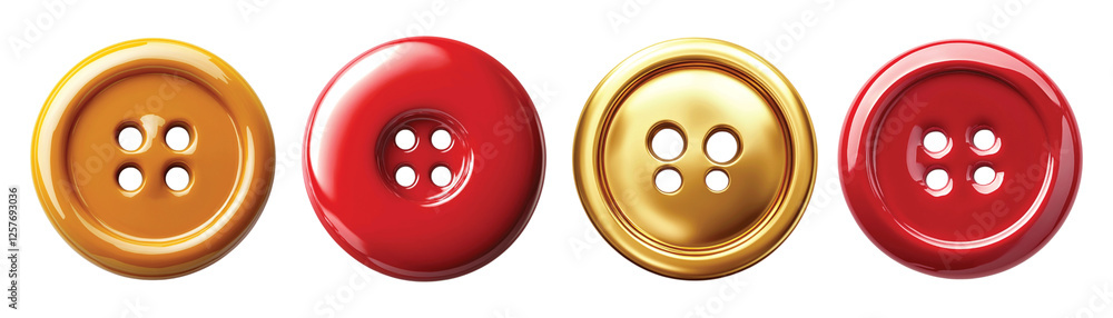 Transparent or PNG Image of a Red Button Pack Transparent or PNG Image of a Red Button Pack