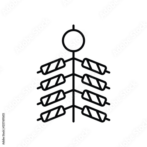 Firecrackers vector icon