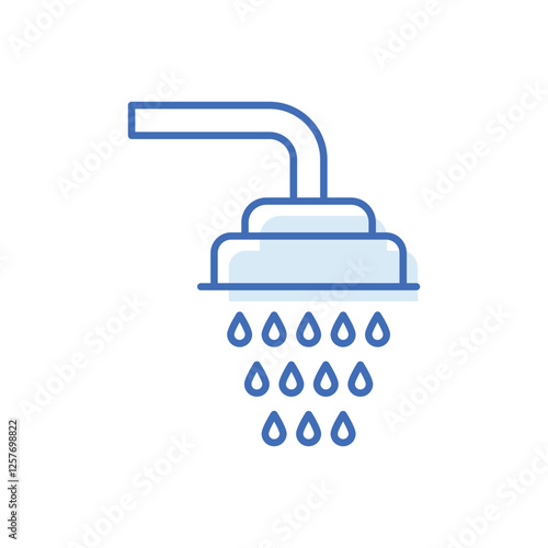 Ghusl vector icon 