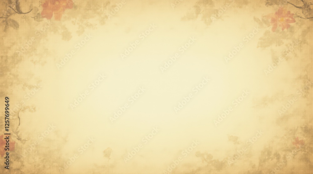 Artistic Background With Floral Elements Ideal for Crafting Projects or Invitations Artistic Background With Floral Elements Ideal for Crafting Projects or Invitations