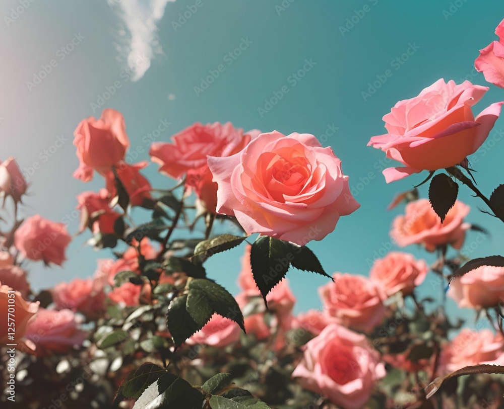Obraz premium Roses of Valentine's Day