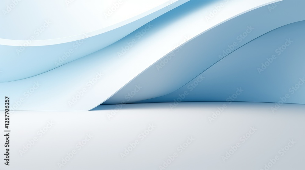 Obraz premium Abstract light blue background