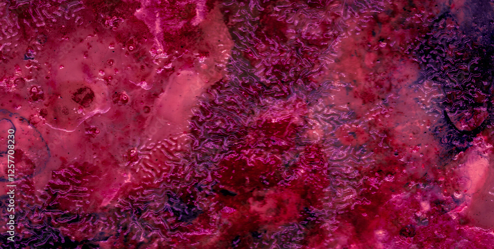 Obraz premium A Backdrop of Vibrant Colors, Texture, and Gold Elements