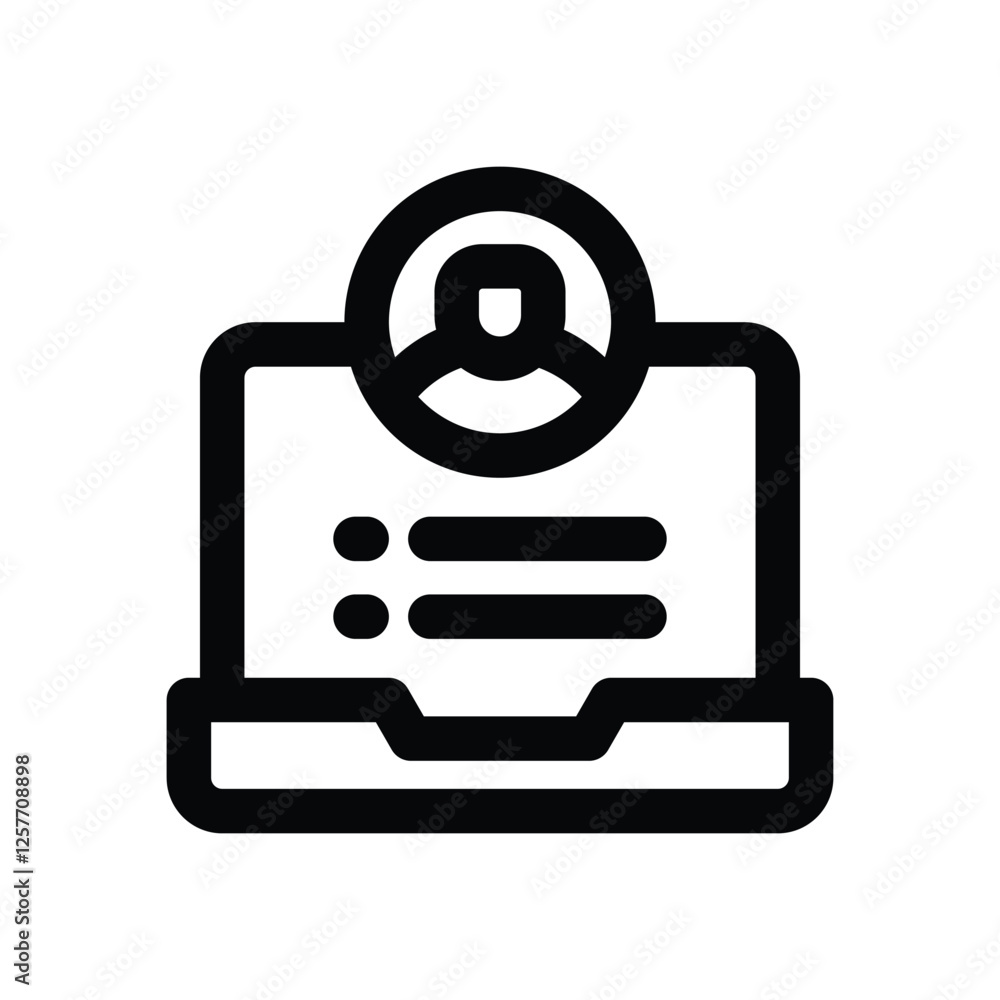 login line icon. vector icon for your website, mobile, presentation, and logo design. login line icon. vector icon for your website, mobile, presentation, and logo design.