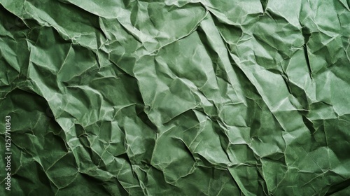 Wallpaper Mural Wrinkled green paper texture background Torontodigital.ca