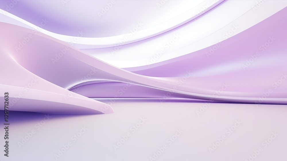 Fototapeta premium Free light purple futuristic space wallpaper background