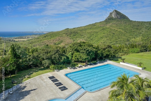 Swimming Pool, Gloria Manor Hotel, Bucht von Kenting, Hengchun Township, Landkreis Pingtung, Taiwan photo