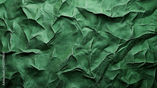Wallpaper Mural Wrinkled texture of green fabric or material Torontodigital.ca