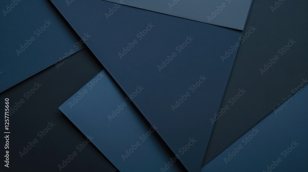 Blue background with symmetrical shapes. Banner template with white space in the center for text. Ideal for abstract minimalist wallpaper and modern graphic design projects. Blue background with symmetrical shapes. Banner template with white space in the center for text. Ideal for abstract minimalist wallpaper and modern graphic design projects.