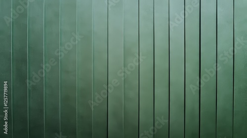 Wallpaper Mural Green wooden paneling, simple yet elegant Torontodigital.ca