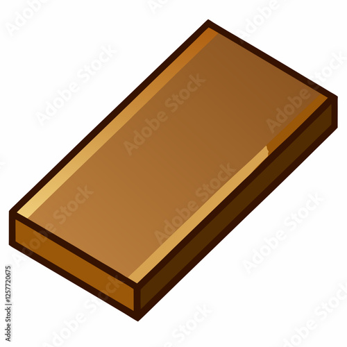 bronze rectangle slab