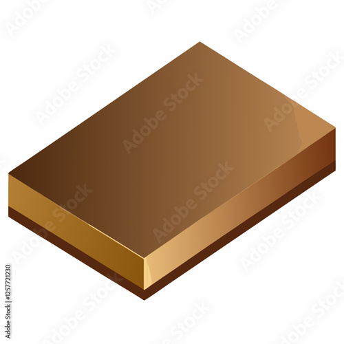 bronze rectangle slab