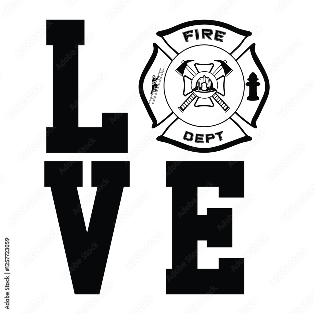 Fire Department Vector Art for Firefighter T-Shirt Designs
Fire Department Vector Art for Firefighter T-Shirt Designs