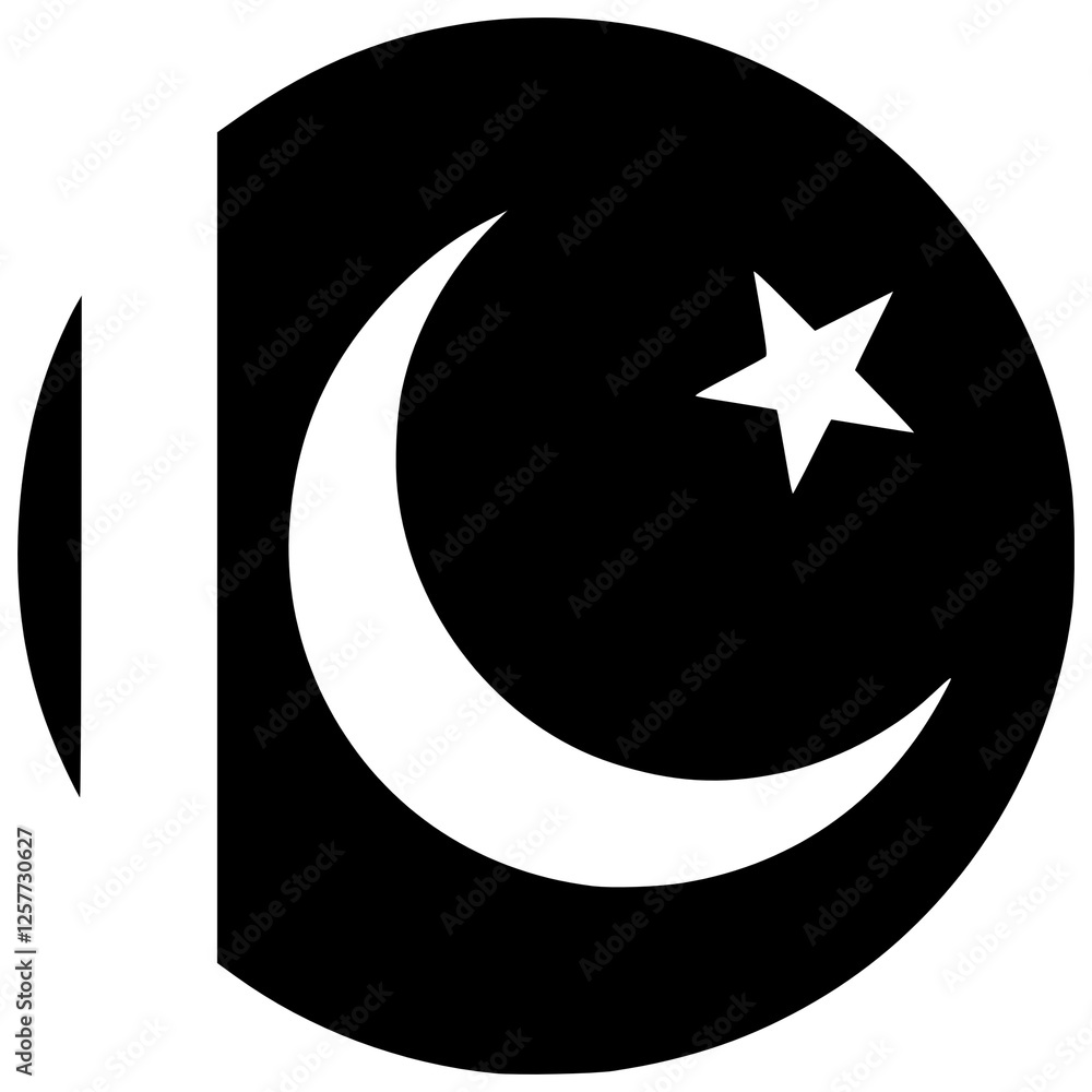 Crescent Moon and Star: A simple, elegant, and symbolic black and white illustration of a crescent moon and a star, representing faith, spirituality, and hope. Perfect for religious themes. Crescent Moon and Star: A simple, elegant, and symbolic black and white illustration of a crescent moon and a star, representing faith, spirituality, and hope. Perfect for religious themes.