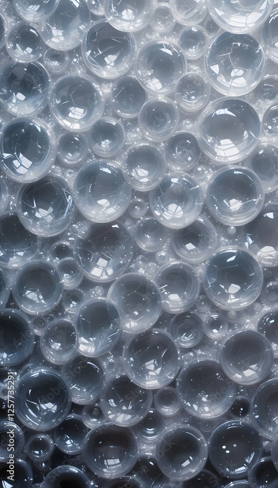 Bubble Wrap Texture: Translucent Raised Bubbles Bubble Wrap Texture: Translucent Raised Bubbles