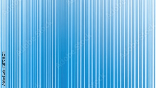 Blue vector background with lines and geometric shapes for design, presentation, or social media banner. Vector illustration of a blue gradie photo