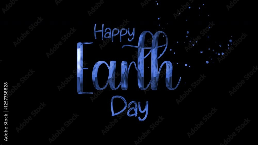Animated happy Earth Day graphic portraying Earth surrounded by rays suitable for environmental awareness campaigns or Earth Day celebrations. Animated happy Earth Day graphic portraying Earth surrounded by rays suitable for environmental awareness campaigns or Earth Day celebrations.