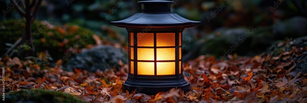 Minimalist Japanese Lantern, Serene Lighting for Modern Aesthetics