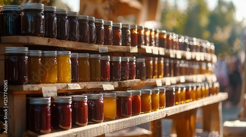 Wallpaper Mural Artisan Jams and Preserves Display Torontodigital.ca