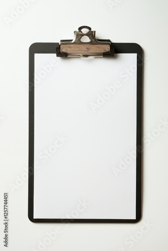 White Background Blank Sports Clipboard - Crucial for Coaches in Athletic Teams and Trainings