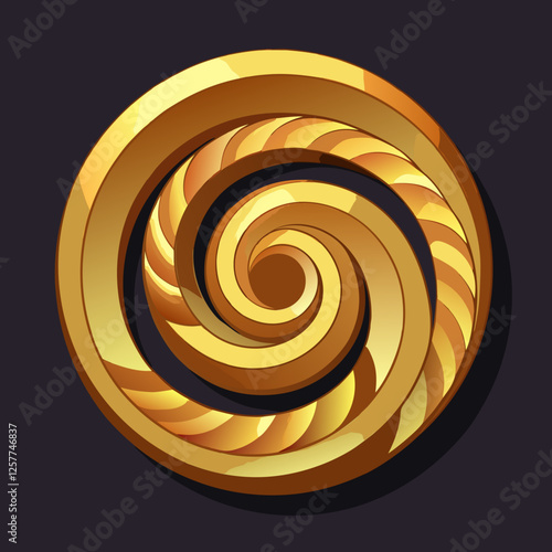 golden spiral.