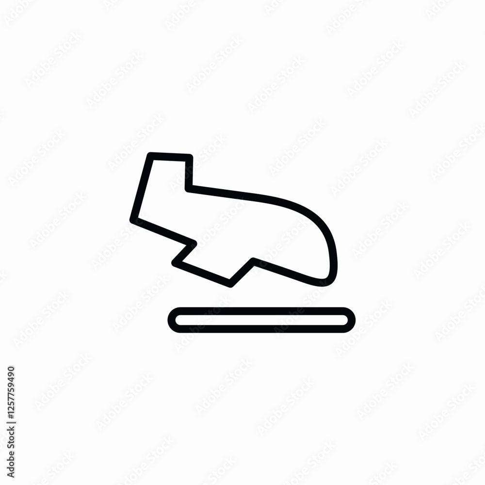 plane landing icon vector sign plane landing icon vector sign