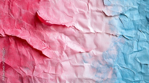 Wallpaper Mural Crumpled paper with mixed color blotches Torontodigital.ca