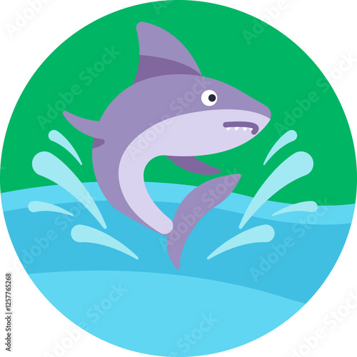 A symbol representing the powerful shark, often found in Hawaii’s surrounding waters.