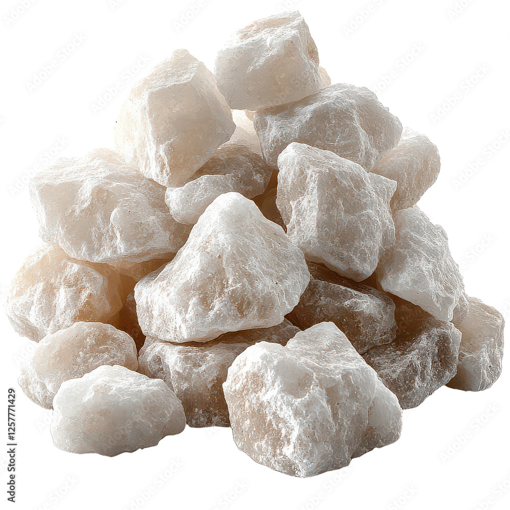 pile of big stoned white salt isolated on transparent background pile of big stoned white salt isolated on transparent background