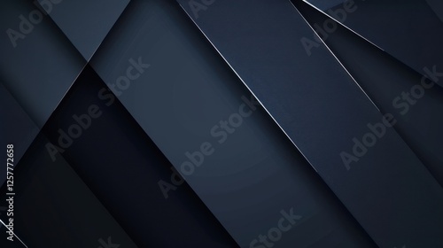 Photo of Dark Gradient Background with Geometric Elements for Design, Featuring White Space in the Center for Text. Ideal for Banner Templates and Digital Projects. Abstract Minimalist Wallpaper.