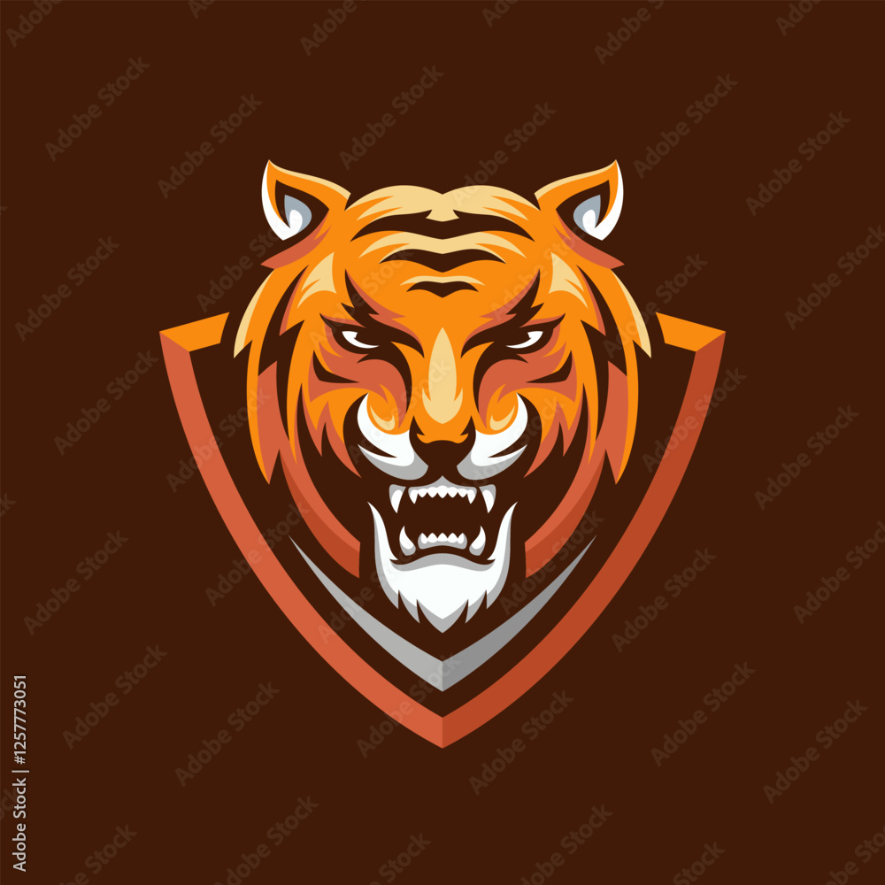 Fototapeta premium modern logo esport