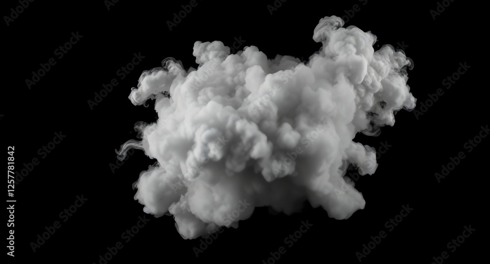 smoke on black background smoke on black background