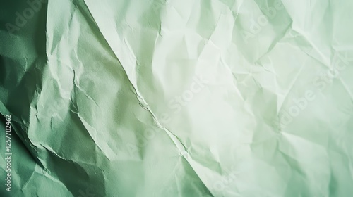 Wallpaper Mural Wrinkled Light Green Sheet Texture Backdrop Torontodigital.ca
