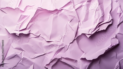 Wallpaper Mural Crumpled lavender textured paper design. Torontodigital.ca