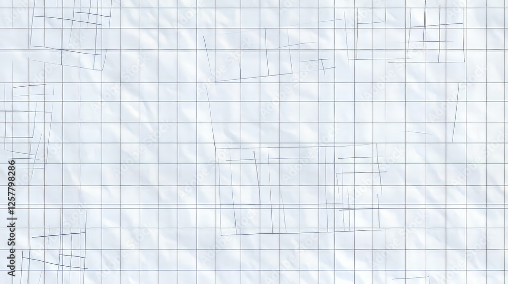 Abstract Architectural Grid With Lines and Detail Abstract Architectural Grid With Lines and Detail