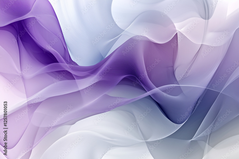 Fototapeta premium purple and white background with a purple line. The background is a mix of purple and white, creating a calming and soothing atmosphere. The purple line adds a sense of movement
