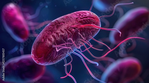 Plasmodium, a type of single celled parasite that is the causative agent of malaria. It exists in various forms during its life cycle, such as sporozoites, merozoites photo