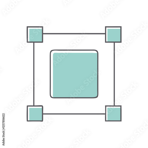 artboard icon, artboard vector illustration-simple illustration of artboard, perfect for artboard logos and icons