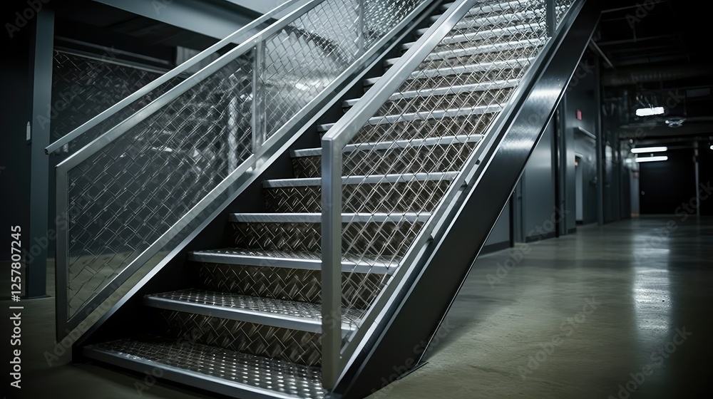 Obraz premium durable diamond plate metal